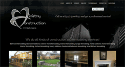 Desktop Screenshot of ministryconstruction.com