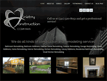 Tablet Screenshot of ministryconstruction.com